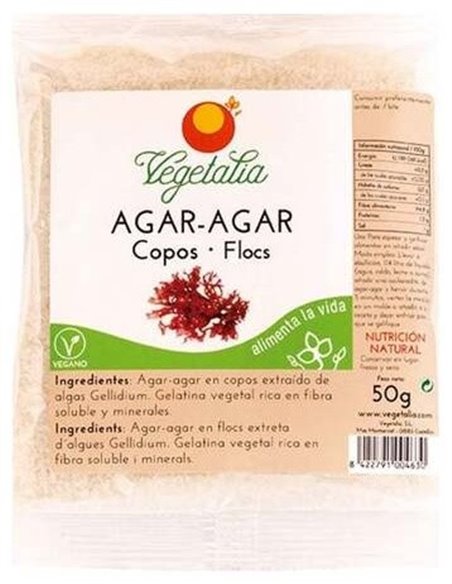 Alga Agar Copos 50Gr. de Vegetalia