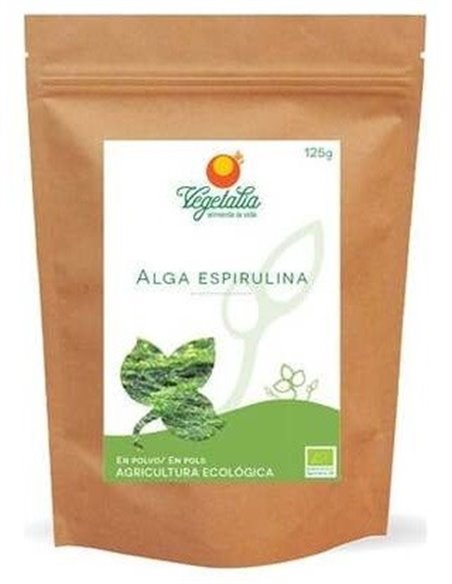 Alga Espirulina Polvo 125Gr. Bio de Vegetalia