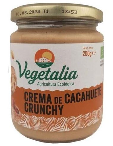 Crema De Cacahuete 250Gr. Bio de Vegetalia