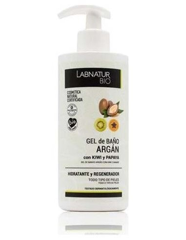 Gel De Baño Argan Kiwi Y Papaya 450Ml. Bio de Labnatur Bio