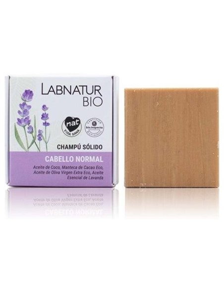 Champu Solido Cabello Normal 75Gr. Bio de Labnatur Bio