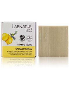 Champu Solido Cabello Graso 75Gr. Bio de Labnatur Bio