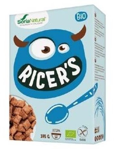 Ricers Almohadillas De Arroz Con Chocolate de Alecosor Soria Natural