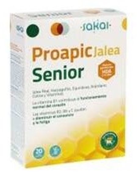 Proapic Jalea Real Senior 3ª Edad 20Amp. de Sakai