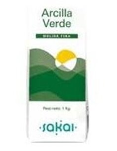 Arcilla Verde Fina 1Kg. de Sakai