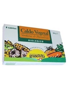 Caldo Vegetal 8Uds. Bio de Granovita
