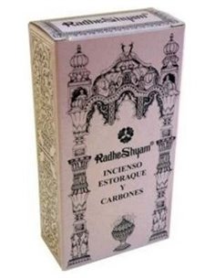 Incienso Mirra Y Carbones 100Gr. de Radhe Shyam