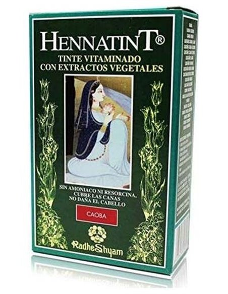 Hennatint Caoba 60Ml. de Radhe Shyam