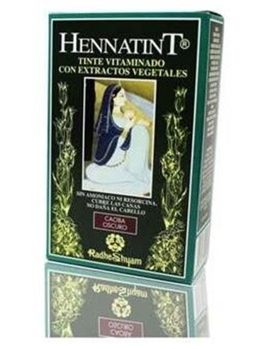 Hennatint Caoba Oscuro 60Ml. de Radhe Shyam