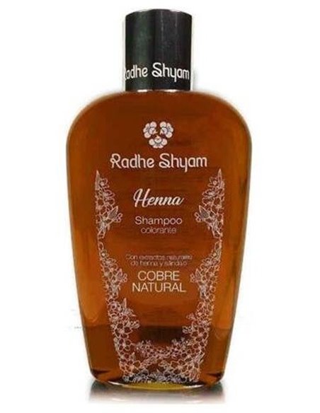 Champu Henna Color Cobre 400Ml. de Radhe Shyam