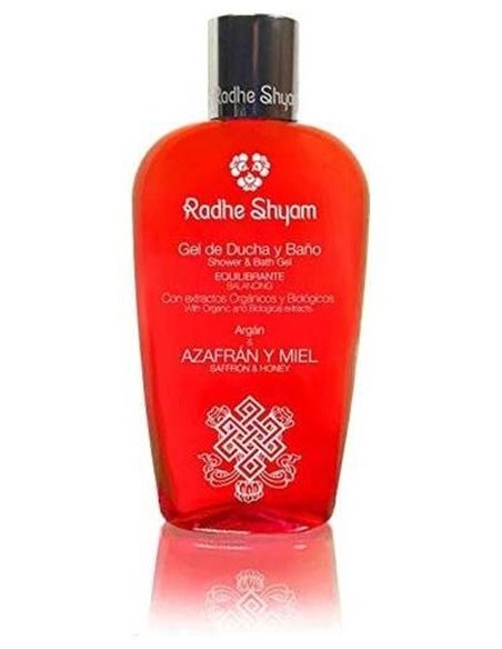 Gel De Baño Azafran Miel Equilibrante 250Ml. de Radhe Shyam