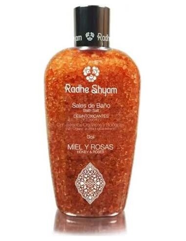 Sales Baño Miel Rosas 330Gr de Radhe Shyam
