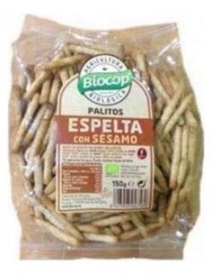Palitos De Espelta Con Sesamo 150Gr. Bio de Biocop