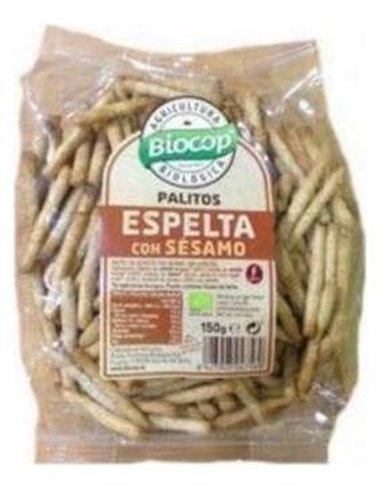 Palitos De Espelta Con Sesamo 150Gr. Bio de Biocop