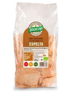 Mini Crackers De Trigo Espelta 250Gr. Bio Vegan de Biocop