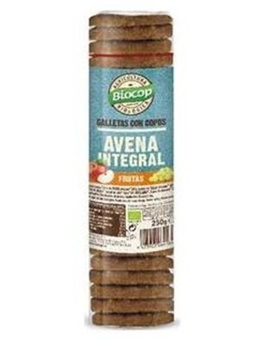 Galletas De Avena Integral Con Frutas 250Gr. Bio de Biocop