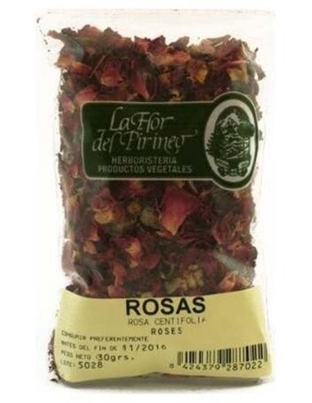 Hierba Rosas Petalos 25Gr. de Flor Pirineo