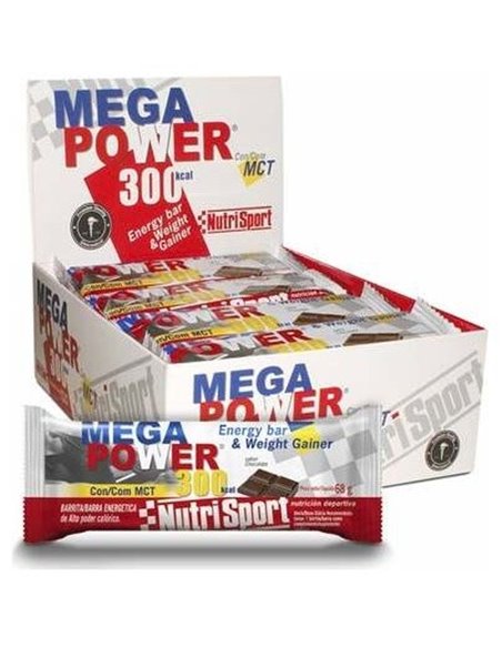 Megapower Barritas Chocolate 12Uds. de Nutrisport