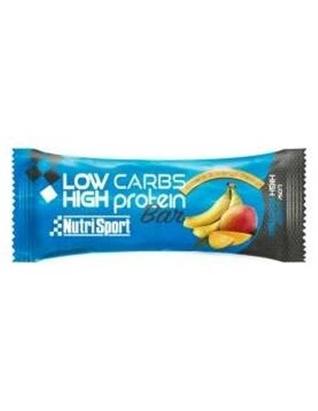 Low Carbs High Protein Banana-Mango 16Barritas de Nutrisport