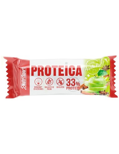 Barrita Proteica Yogur-Apple-Pie 24Uds. de Nutrisport