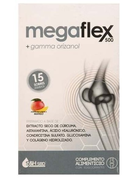 Megaflex 500 14Sbrs. Liquidos de Science & Health Sbd