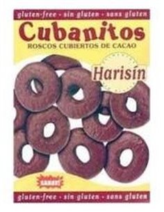 Cubanitos.Roscos Cubiertos Chocolate de Sanavi