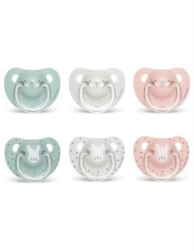 Chupete Evolution Sili Anat +18M 1 Unidades de Suavinex