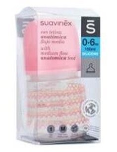 Biberon Clasico Tetina Anat Sili 0-6M T/1 M 150 Ml Suavinex