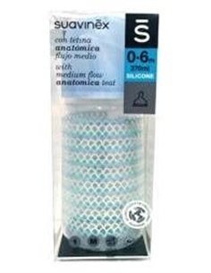 Biberon Clasico Tetina Anat Sili T/1 M 0-6 M 270 Ml Suavinex
