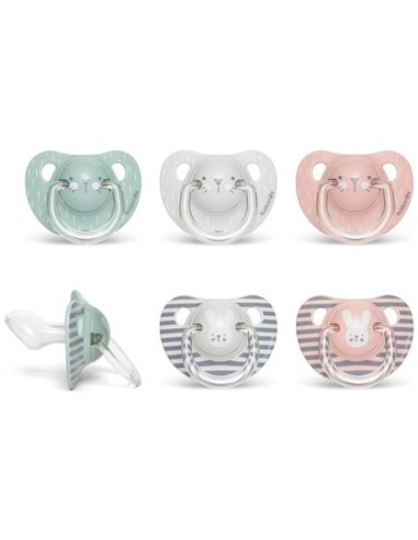 Chupete Evolution Sili Anat 6-18M 1 Unidad de Suavinex