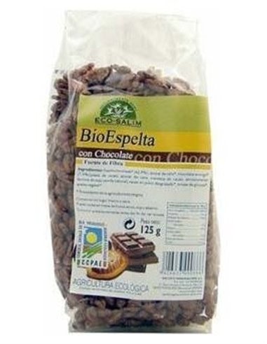 Bio Espelta Hinchada Con Chocolate 125Gr. Bio de Eco Salim