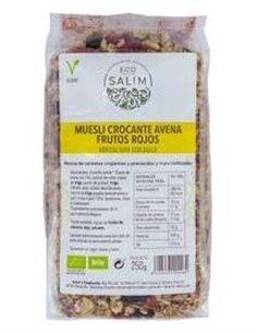 Bio Muesli Crocante De Avena Y Frutos Rojos 250Gr de Eco Salim