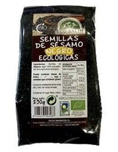 Sésamo Negro 250 Gr de Ecosalim