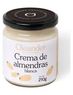 Crema De Almendra Blanca Repelada 210Gr. Bio Vegan de Oleander
