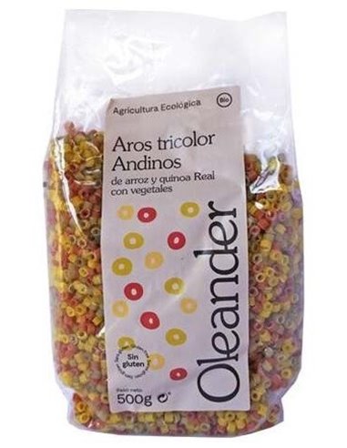 Aros Tricolor Andinos Arroz-Quinoa 500Gr. de Oleander