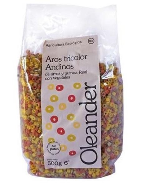 Aros Tricolor Andinos Arroz-Quinoa 500Gr. de Oleander