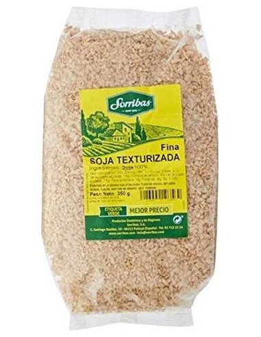 Soja Texturizada Fina 350Gr. Sello Verde de Sorribas
