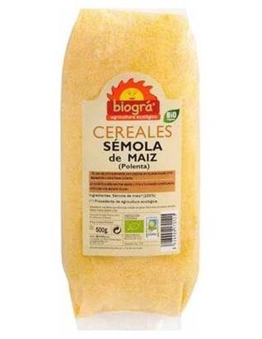 Polenta Semola De Maiz 500Gr. Bio de Biogra