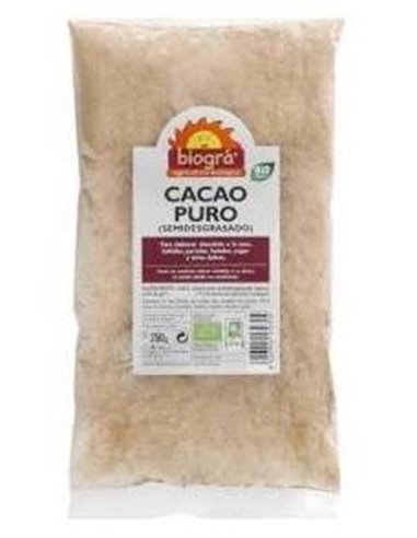 Cacao Puro Polvo 250Gr. Bio de Biogra