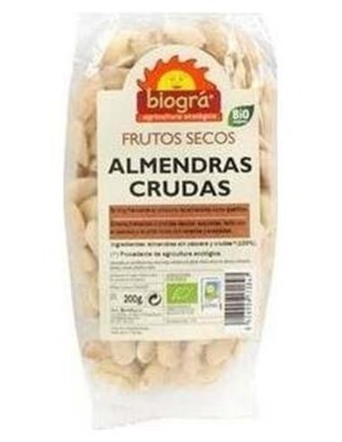 Almendras Crudas 200Gr. Bio de Biogra