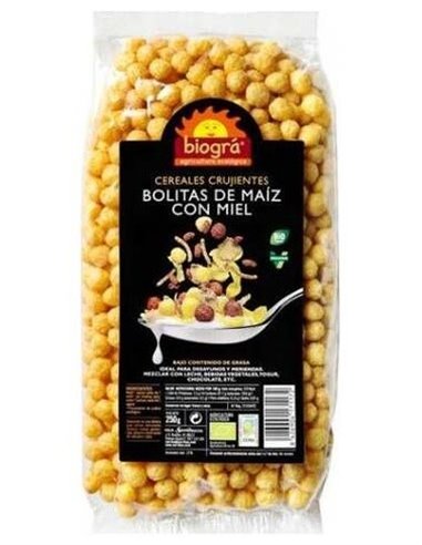 Bolitas De Maiz Con Miel 250Gr.  Bio de Biogra