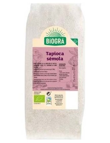 Tapioca Semola 500Gr. Bio de Biogra