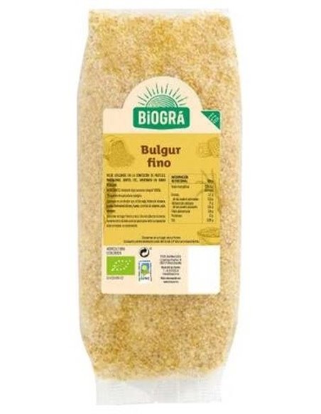 Bulgur Fino 500Gr. Bio de Biogra
