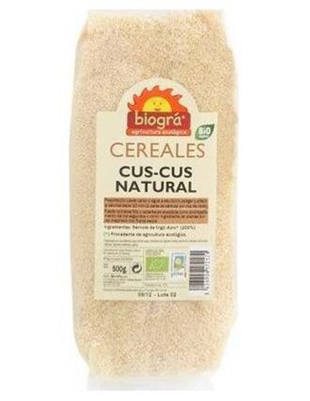 Cuscus Natural 500 Gramos Bio Biogra
