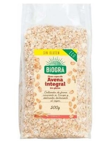 Copos De Avena Finos 500 Gr Bio Sg Vegan de Biogra