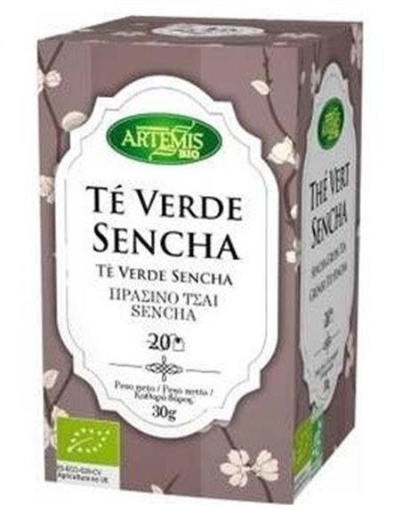 Te Verde Sencha Infusion 20Bolsitas. Bio de Artemis Bio