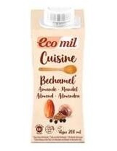 Ecomil Cuisine Bechamel Almendras Cocina 200Ml Bio de Almond