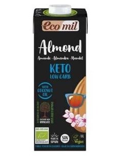 Ecomil Bebida Almendra Nature Keto 1Lt 6Uds. Bio de Almond