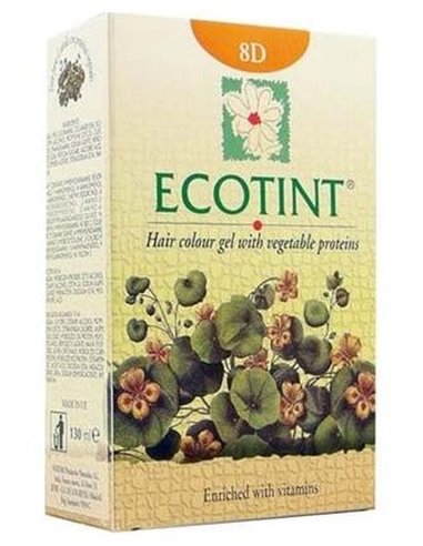 Rubio Claro Dorado Tinte Para Cabello de Ecotint