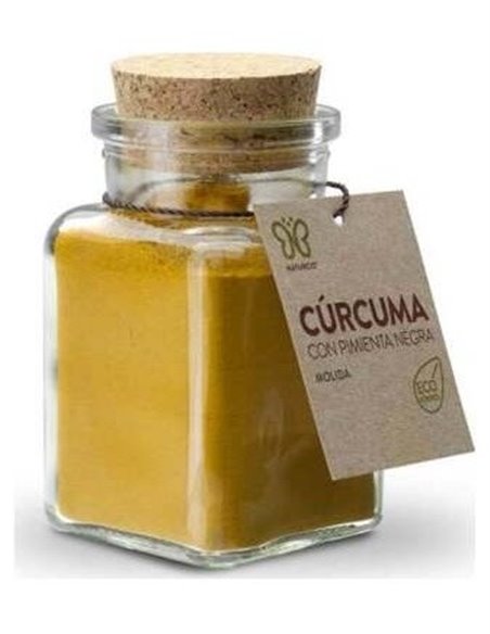 Curcuma Y Pimienta Negra Polvo Especia  90Gr Eco de Naturcid